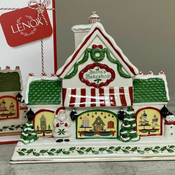 This is for a New Lenox Hosting the Holidays Light-Up & Musical Bakeshop Centerp - Picture 6 of 10